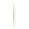 Pinzas para Pestañas Postizas Pinzas para Uñas Artísticas DIY Pinzas para Técnicos de Pestañas Pinzas para Extensiones de Pestañas Punta Curva Punta Recta