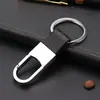 Pingente Criativo de Chaveiro de Carro para Homens, Chaveiro de Couro Sintético Metálico, Brinde Promocional, Atacado com Logo