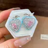 Elegância vintage! Brincos de franja em gota d'água com zircônia azul, brincos estilo corte francês, sensação de luxo leve e alta qualidade para mulheres