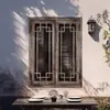 Tallado en madera de Dongyang, puertas y ventanas antiguas, celosía de madera maciza, rejas de ventana estilo chino, recortes de ventana envejecidos, estilo vintage, hecho a medida para salas de té