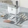 Soporte Multifuncional de Cocina de Gama Alta para Cucharas, Sin Instalación, Contenedor de Almacenamiento de Palillos Ventilado Montado en la Pared