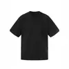 Camiseta de Manga Corta con Estructura Deconstruida para Hombre Nanxia, Cuello Redondo, Corte Holgado de Verano, Camiseta de Media Manga Estilo Deconstruido para Pareja