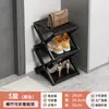 Sapateira sem Montagem para Entrada de Casa Interna Multicamadas Simples Pequena Economizadora de Espaço Armário de Sapatos Armazenamento de Dormitório Dobrável