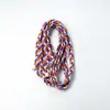 Cuerda de 8 mm Suministro de Fábrica Entrega Directa Cuerda Trenzada de Dos Colores Cuerda de Espiga Fábrica de Accesorios para Ropa