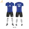 Uniformes de Fútbol Digitales Estampados de Cuerpo Completo Personalizados como un Juego Completo de Uniformes Transpirables de Secado Rápido para Clases de Fútbol Infantil