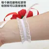 Suministros de Boda Flores de Muñeca para Novia Flores Artificiales Coreanas para Mano de Boda Decoraciones de Muñeca de Tela para Dama de Honor y Hermanas