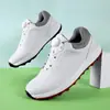 Zapatos de Golf Nuevos, Zapatos Deportivos de Suela Gruesa a la Moda, Zapatos Casuales de Caña Baja con Agujeros, Zapatillas Superiores, Zapatillas para Césped
