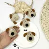 Colgante de Muñeco de Peluche de Dibujos Animados Lindo Celebridad de Internet Perro Pacha Perro Líder Broche para Bolso Joyería Tienda Venta al por Mayor