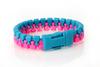Nuevo producto n.º. 20 pulseras de cremallera bicolor joyería Yiwu suministro de pequeños productos puesto productos al por mayor