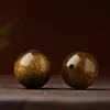 Atacado de Fábrica Contas Soltas Naturais de Nanmu Dourado para Pulseira Pulseira de Contas Únicas Pulseira de Contas DIY Colar de Nanmu Perfumado de Ébano Contas de Oração