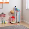 Rack de Armazenamento de Basquete, Rack de Armazenamento de Chão, Rack de Armazenamento de Brinquedos para Sala de Estar, Equipamentos Esportivos de Bola, Cesta de Armazenamento para Tapete de Yoga