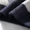 Suéter novo da moda outono e inverno masculino suéter suéter masculino de manga comprida moda jovem coreana suéter de gola alta vestuário masculino