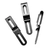 Funda de Cuchillo Multifuncional de Acero Inoxidable con Clip para Cinturón Accesorios DIY de Clip Trasero para Fundas Termoformadas
