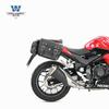 Muscle car Lobo adequado para Honda CBR400R bolsa lateral bolsa lateral retro caixa lateral modificação bolsa para capacete impermeável rack de liberação rápida