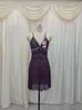 Camisón de encaje hueco puramente deseable para mujer, tentación sexy de malla con escote en V profundo, lencería de encaje tentación transfronteriza con T-pants para mujer 8795