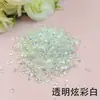Pedras de Resina Strass Flatback Redondo Iridescente Gelatina Strass AB DIY Capa de Celular Strass Autocolante Acessórios de Joalheria Strass Coloridos para Unhas