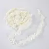 Saia Buquê Tecido Jacquard Saia Bolo Forrada com Renda Flor Onda Plissada Tecido Material de Embalagem Flor de Buquê