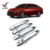Adequado para Toyota 23 Yaris Ativ modificado maçaneta da porta guarnição Vios alça especial galvanoplastia escudo
