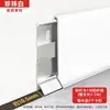 Rodapié de Aleación de Aluminio 4cm 6cm 8cm Ultradelgado Ultradelgado a Presión Metal Acero Inoxidable Rodapié