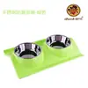Tigela de Aço Inoxidável para Pet, Dispensador Automático de Água, Comedouro para Cachorro, Tigela para Gato, Tigela de Ração para Cachorro, Ventosa Anti-Engasgo