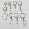 Fabricantes Venta al por Mayor al Contado Llavero en Forma de D Aleación de ZinC Hebilla C Cierre de Langosta Cadena Hebilla en Forma de 8 Joyería Llavero Accesorios
