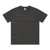 Camiseta de manga corta con cuello redondo de algodón japonés de cilindro pesado de marca de moda de verano de 250 g, camisa holgada, ropa de clase personalizada, imagen impresa