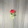 Flor Artificial Rosa Individual Rama Única Flor Falsa Retro Europea Rama Única Flor Falsa Decoración Suave para el Hogar