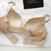 Ropa Interior Seamless de Malvavisco para Mujeres con Pechos Pequeños, Efecto Realzador y Agrandador, Sin Varillas, Anticaída, Recogida Lateral del Pecho, Sujetador Sexy