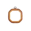 Nuevo bordado vintage de 21 cm de imitación de madera, elástico, para manualidades, bordado hecho a mano, punto de cruz, herramienta auxiliar para decoración del hogar, pintura colgante