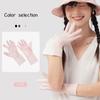 ¡Tan Práctico! Guantes básicos sin dedos para protección solar para hombres y mujeres, parasol para conducir, delgados y transpirables para ciclismo de verano al aire libre para mujeres