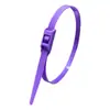 Fabricante de Ataduras de Plástico para Castillo Travieso Correas de Sujeción de Hebilla Plana para Parque de Atracciones 8*350 8*400 10*450 Venta al por Mayor Engrosadas y Duraderas