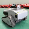 Equipo de Fácil Mantenimiento de 550 mm de Ancho Robot Cortacésped para Huertos Zy-550L Oruga Batería de Litio