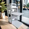 Estante de almacenamiento para impresora, organizador, soporte, para sostener etiquetas de envío, escritorio y accesorios de impresora
