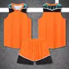 Uniformes de Baloncesto Nuevos Personalizados Transfronterizos, Uniformes de Entrenamiento que Absorben la Humedad y Secan Rápidamente, Uniformes de Baloncesto de Competición y Entrenamiento para Adultos y Niños
