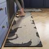 Tapete de Cocina Antideslizante a Prueba de Aceite Libre de Limpieza Absorbente Tapete para Pies Alfombra Resistente a la Suciedad Tapete de Puerta de Barro Diatomeáceo pvc