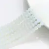 Novo pulseira de contas de porcelana de cristal de jade de cor sólida de 8mm cortina de porta contas soltas de vidro acessórios de joias DIY atacado por item