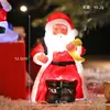 Luz Noturna de Natal Desenho Animado Tridimensional Papai Noel Ornamento de Luz Noturna para Casa Quarto Mesinha de Cabeceira Luz Noturna de Ambiente