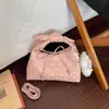 Nova Bolsa de Mão Retrô de Bolinhas de Nicho com Toque de Luxo Pequena Bolsa Tote para Passeio Moda Versátil para o Dia a Dia Bolsa de Ombro Único Transversal