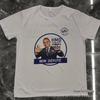 Camiseta de Campanha Presidencial Estrangeira, Camiseta Cultural, Camiseta de Manga Curta, Gola Redonda Versátil, Caimento Solto, Roupa Casual Estampada
