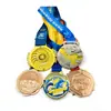 Medalhas Esportivas Personalizadas para Atacado, Medalhas Metálicas de Premiação para Equipes Escolares e Corporativas, Suporte para Produção Acelerada