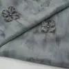 Tecido Bordado de Malha Floral Feito à Mão Tecido Bordado para Vestido de Palco Multicor