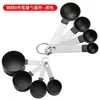 Cuchara medidora Taza medidora Juego de 10 piezas cuchara de gramo para harina de plástico cuchara de báscula cuchara medidora gadget creativo de cocina para hornear