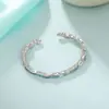 Pulsera Estilo Coreano Youlong Qingying Nueva Pulsera Estilo Chino Ola Azul Irregular Lujo Ligero Nicho Exquisito Sentido de Alta Gama para Mujeres