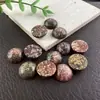 Pedras Preciosas Atacado Cabochons Redondos de 16mm do Fabricante, Popular Calcedônia Uva da Amazon para Joias DIY