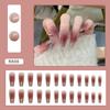 Temperamento suave, dulce, principios de otoño, lindos, niños, divertidos, nuevos, desgaste, uñas, rebanadas de uñas, lote mixto