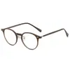 Nuevas Gafas Retro de Montura Ovalada con Inserts, Estilo Coreano para Hombres y Mujeres, Versátiles Gafas Bloqueadoras de Luz Azul Sin Graduación, Se Pueden Adaptar con Lentes de Graduación