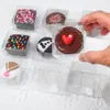 Embalagem Transparente para Pet para Miniaturas, Caixa Quadrada de Plástico para Café, Caixa de Embalagem de PVC para Ração Pet, Caixa de Presente, Alta Transparência