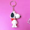 5147 # Llavero de Snoopy de Dibujos Animados Colgante para Mochila Recuerdos de Fiesta Decoración Creativa Llave de Coche Temporada de Graduación