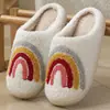 Comercio Electrónico Transfronterizo Hogar Lindo Dibujo Animado Gatito Invierno Pantuflas de Algodón para Hombres y Mujeres Parejas Cálidas Pantuflas de Algodón para Interiores