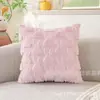 Funda de Almohada Conejo de Pascua Transfronteriza, Cojín Largo de Felpa Estilo Ins, Divertida Decoración Festiva, Funda de Almohada para Sofá, Peluche